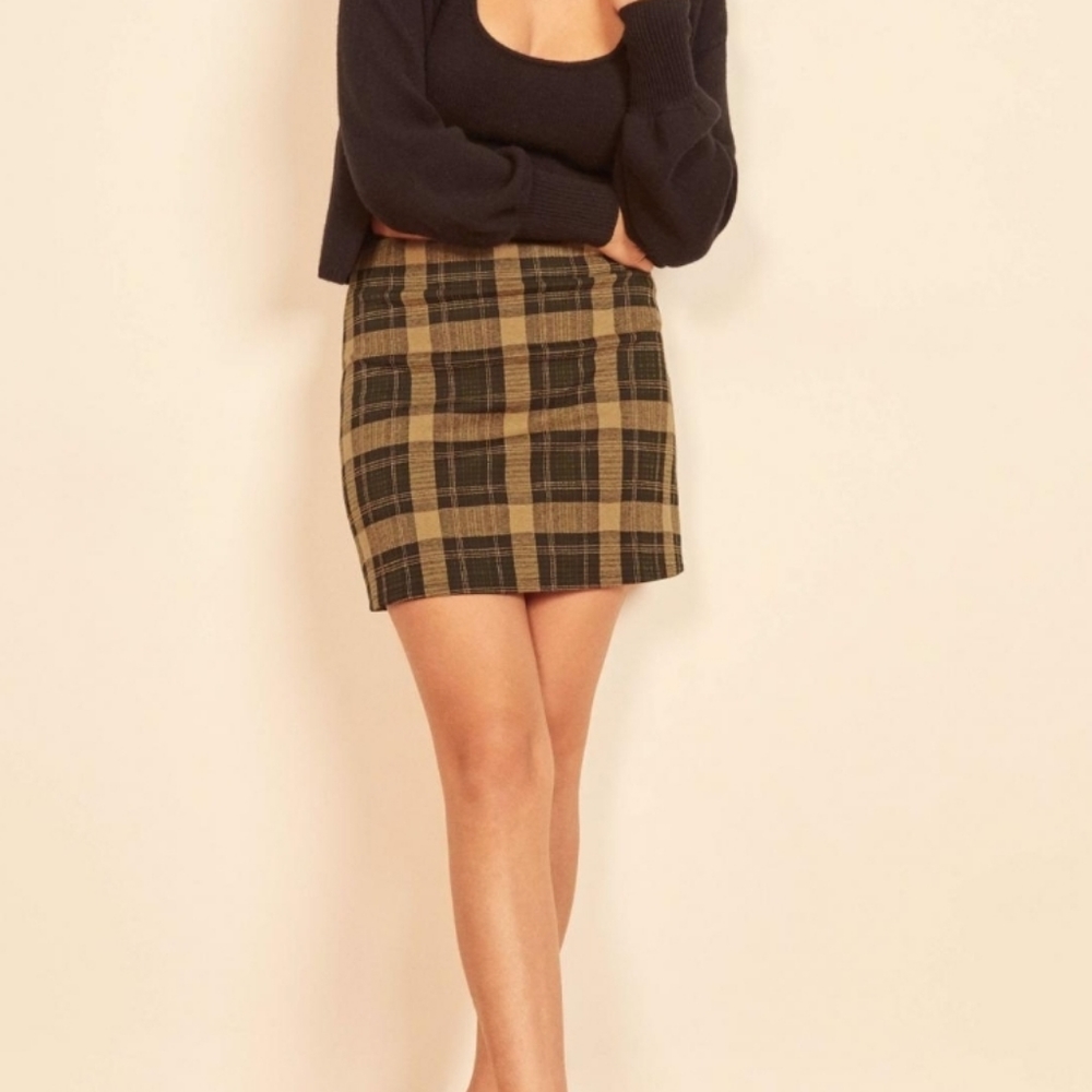 NWT Reformation Suzie Skirt